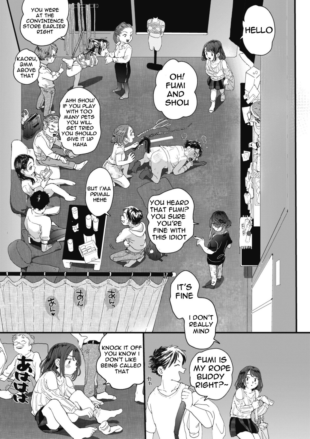 Hentai Manga Comic-Let's Learn The Job of Sexuality With Bondage-Read-3